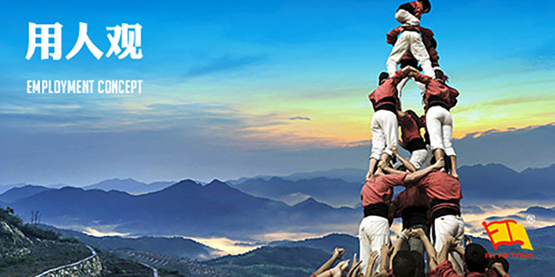 以人為本、知人善用、團(tuán)隊(duì)協(xié)作